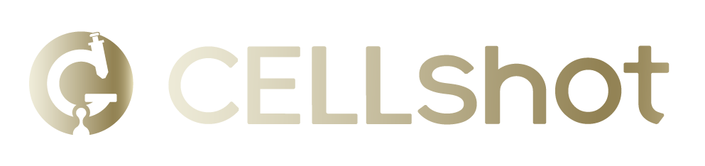 CELLshot gold logo